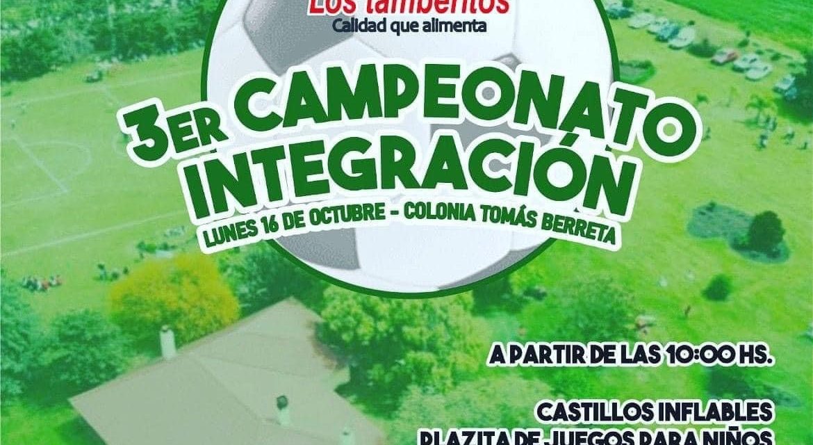 ¿Cuál es la interesante movida de la Liga de Futbol infantil de Río Negro y Los Tamberitos?