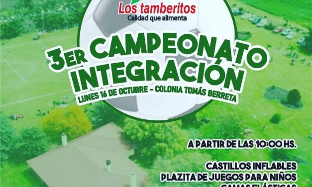 ¿Cuál es la interesante movida de la Liga de Futbol infantil de Río Negro y Los Tamberitos?