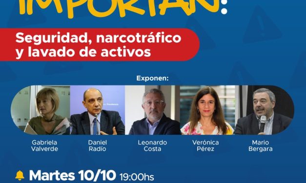 Exponentes abordan la temática “Seguridad, narcotráfico, y lavado de activos”