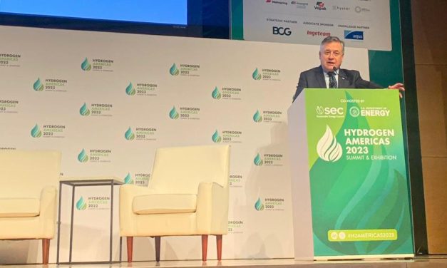 Paganini presentó a Uruguay y su potencial productivo en foro de hidrógeno verde en Estados Unidos