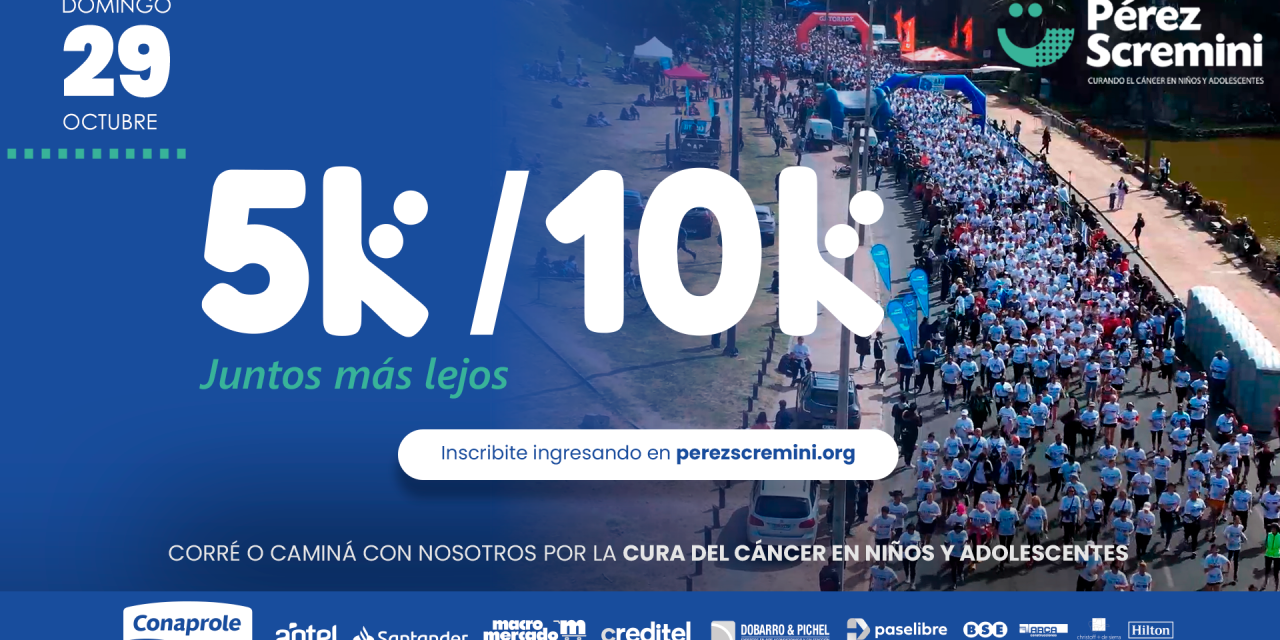 Se viene la 5k y la 10k de la Pérez Scremini