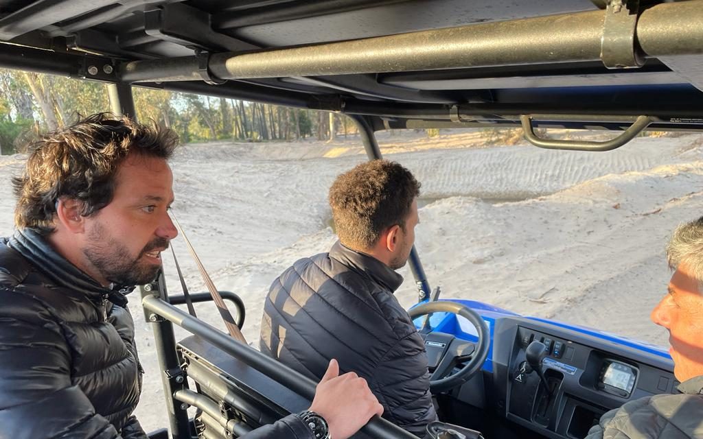 Alcalde de Punta del Este visitó las obras del proyecto inmobiliario Distrito 52