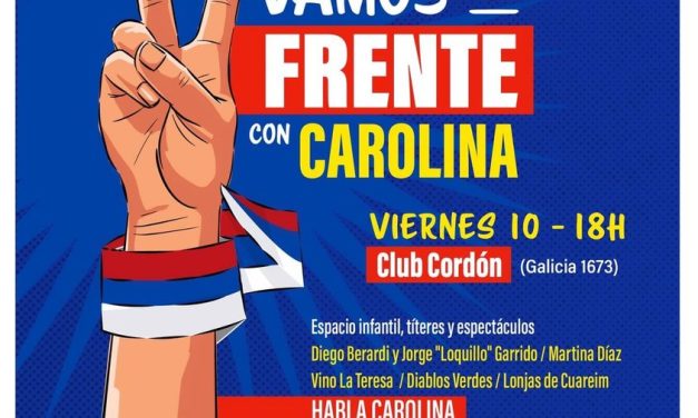 Acto Vamos al Frente con Carolina (Suspendido)