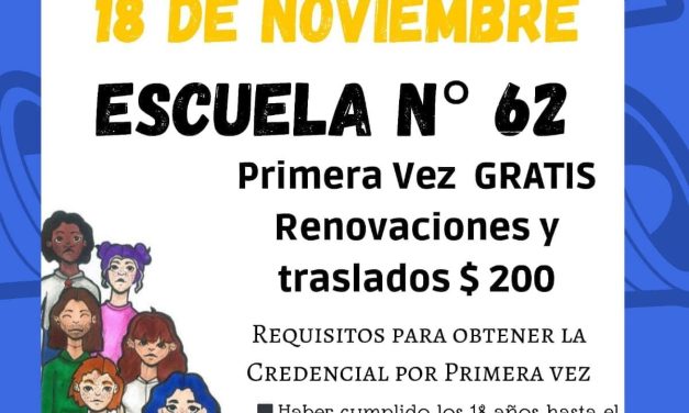 Credencial cívica en el Municipio de Ombúes de Lavalle
