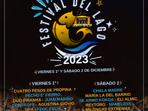 Festival del Lago 2023 en la costa de Canelones
