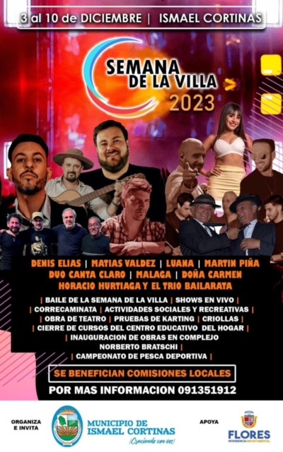 ¡Ismael Cortinas de fiesta!: ¿Qué artistas formarán parte de esta propuesta?