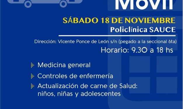Policlínica Móvil en Sauce