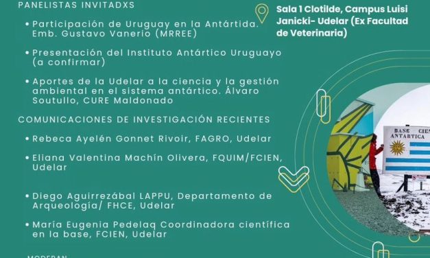 Mesa redonda: “Ciencia y ambiente en la Antártida”
