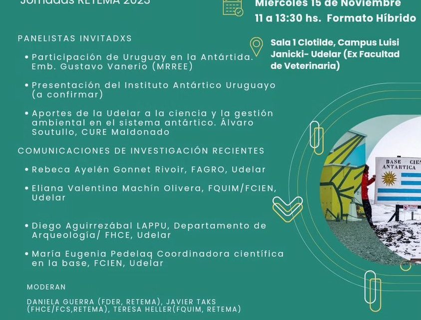 Mesa redonda: “Ciencia y ambiente en la Antártida”