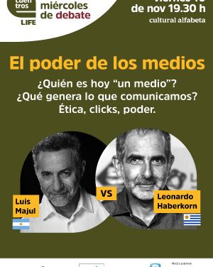 ¿Cuál es el verdadero poder de los medios?: Expone un representante desde cada orilla del charco