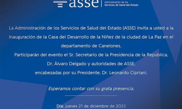 Inauguración de la Casa del Desarrollo de la Niñez en La Paz