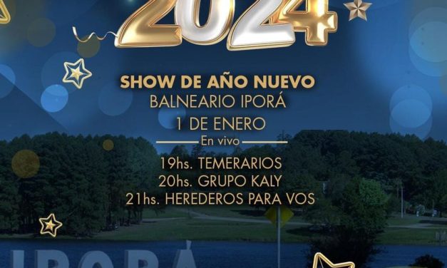 Show de Año Nuevo en Balneario Iporá