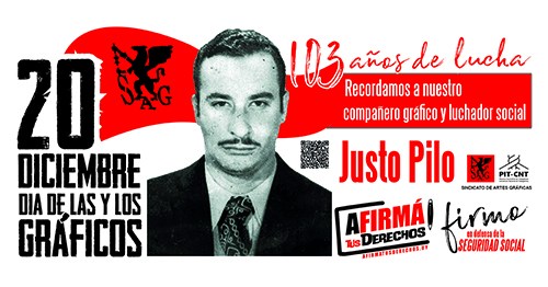 Los trabajadores gráficos conmemoran su 103 aniversario