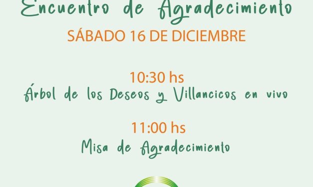 Encuentro de Agradecimiento en Parque Martinelli