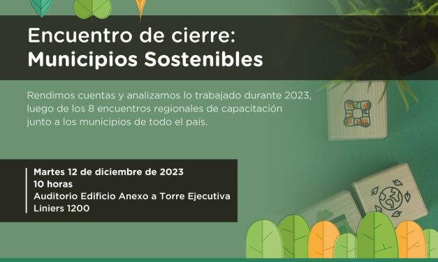 Encuentro de cierre de Municipios Sostenibles