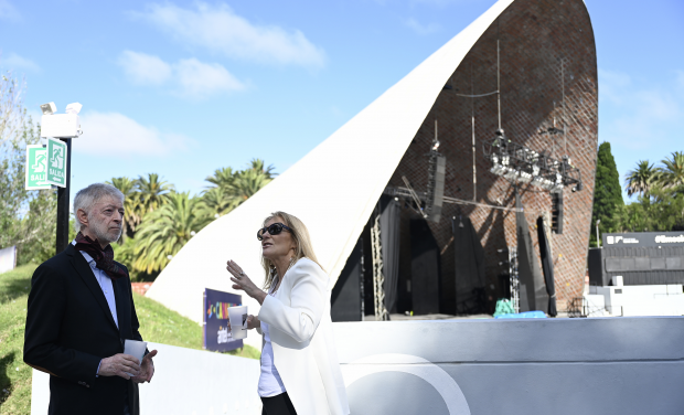 Máquina que produce agua potable funcionará en el teatro de Verano