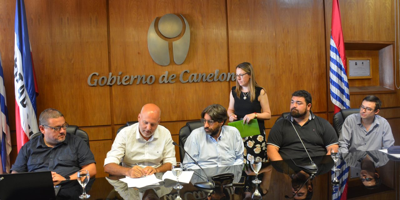 Intendencia firmó nuevo convenio con Aeroclub Canelones para Plan de Control y Vigilancia Ambiental