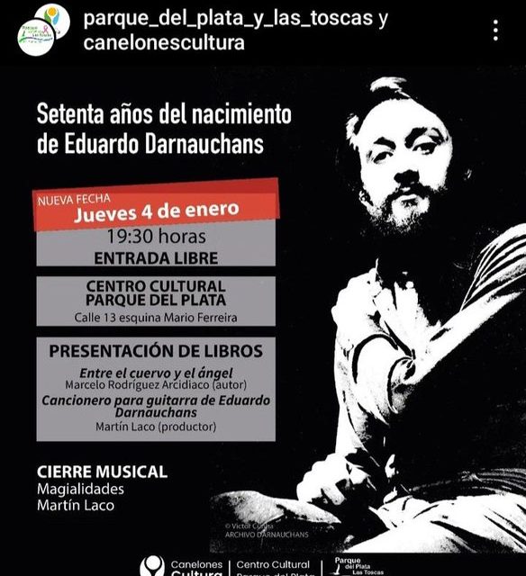 Presentan dos libros sobre Eduardo Darnauchans