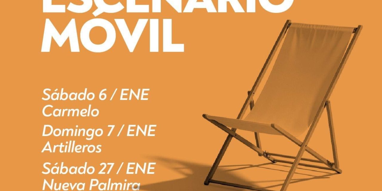 Escenario móvil en departamento de Colonia