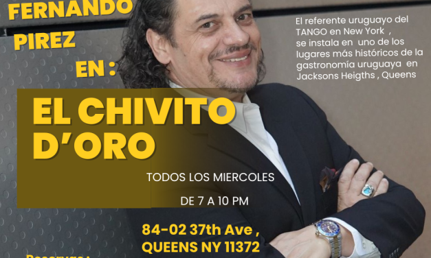 Fernando Pirez en el Chivito D’Oro