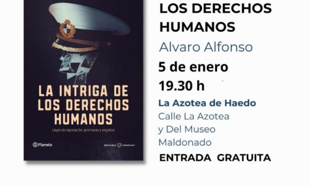 Álvaro Alfonso presenta “La Intriga de los Derechos Humanos”