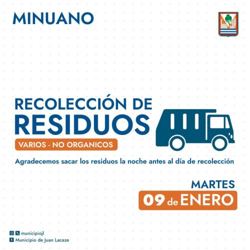 Residuos en Minuano