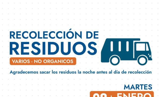 𝐑𝐞𝐜𝐨𝐥𝐞𝐜𝐜𝐢𝐨́𝐧 𝐝𝐞 𝐫𝐞𝐬𝐢𝐝𝐮𝐨𝐬 𝐧𝐨 𝐨𝐫𝐠𝐚́𝐧𝐢𝐜𝐨𝐬: ¿dónde será?