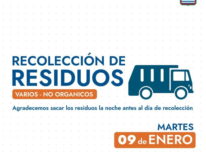 𝐑𝐞𝐜𝐨𝐥𝐞𝐜𝐜𝐢𝐨́𝐧 𝐝𝐞 𝐫𝐞𝐬𝐢𝐝𝐮𝐨𝐬 𝐧𝐨 𝐨𝐫𝐠𝐚́𝐧𝐢𝐜𝐨𝐬: ¿dónde será?