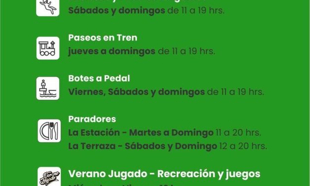 En el Verano también se disfruta del Parque Roosevelt