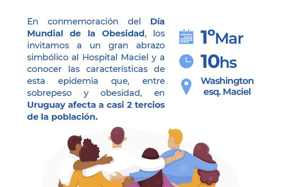 En el marco del Día Mundial de la Obesidad, pacientes bariátricos convocan a un “Abrazo simbólico al Maciel”