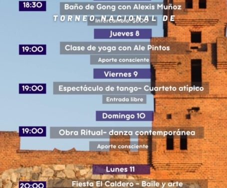 Agenda de eventos en Castillo Pittamiglio Las Flores: Mirá la propuesta