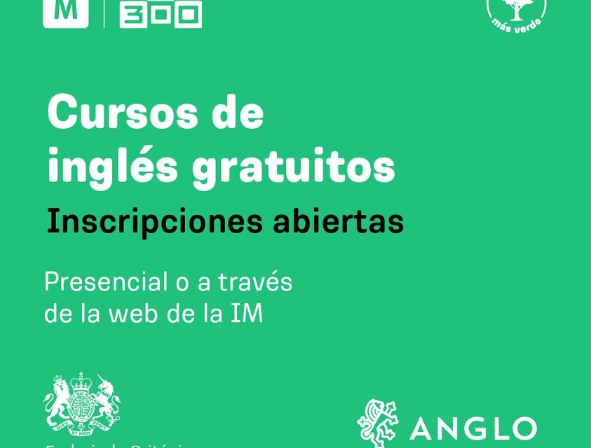Inscripciones Abiertas para los Cursos de inglés gratuitos: ¿dónde se imparten?