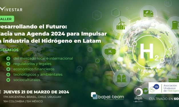 Tema de importancia para agendar: Webinar sobre “Economía del Hidrógeno”