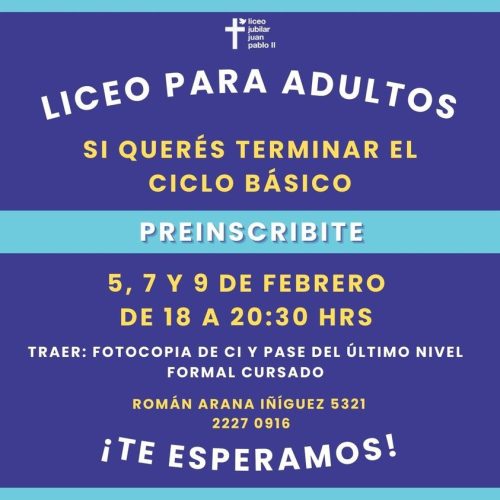 Liceo Jubilar para Adultos