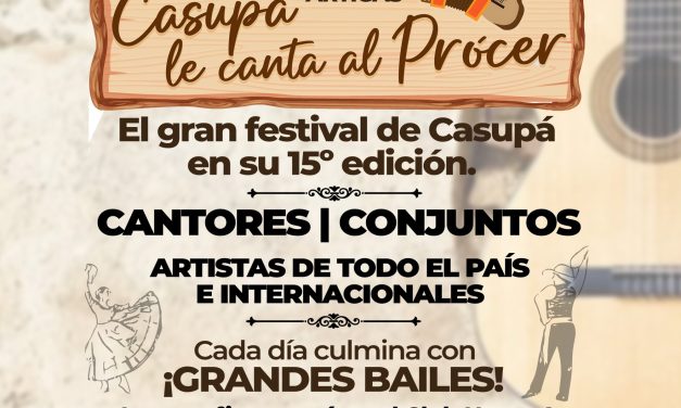 Casupá le canta al Prócer