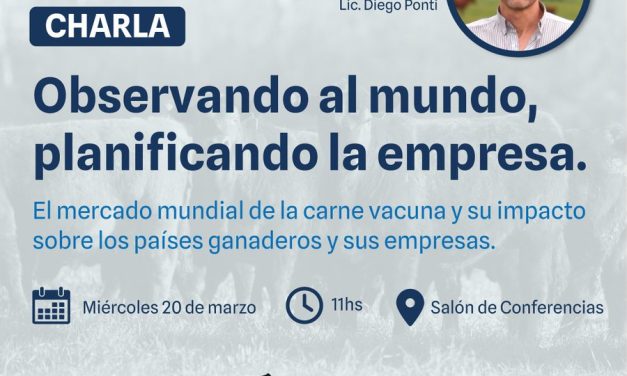 Charla: “𝗢𝗯𝘀𝗲𝗿𝘃𝗮𝗻𝗱𝗼 𝗮𝗹 𝗺𝘂𝗻𝗱𝗼, 𝗽𝗹𝗮𝗻𝗶𝗳𝗶𝗰𝗮𝗻𝗱𝗼 𝗹𝗮 𝗲𝗺𝗽𝗿𝗲𝘀𝗮”