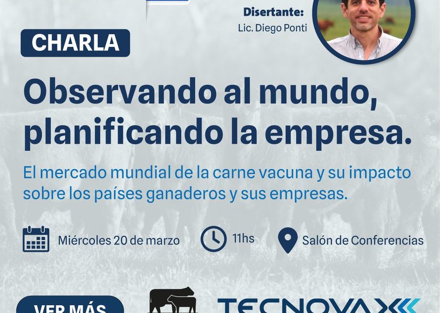 Charla: “𝗢𝗯𝘀𝗲𝗿𝘃𝗮𝗻𝗱𝗼 𝗮𝗹 𝗺𝘂𝗻𝗱𝗼, 𝗽𝗹𝗮𝗻𝗶𝗳𝗶𝗰𝗮𝗻𝗱𝗼 𝗹𝗮 𝗲𝗺𝗽𝗿𝗲𝘀𝗮”