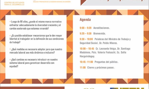 Presentación de «Más y mejor trabajo»