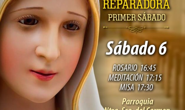 Sábado 6 de abril: un encuentro con María Santísima: ¿dónde será?