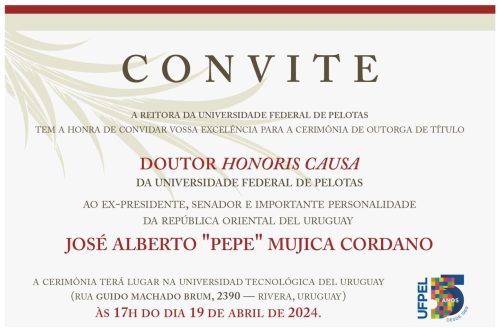 Reconocimiento a Pepe Mujica