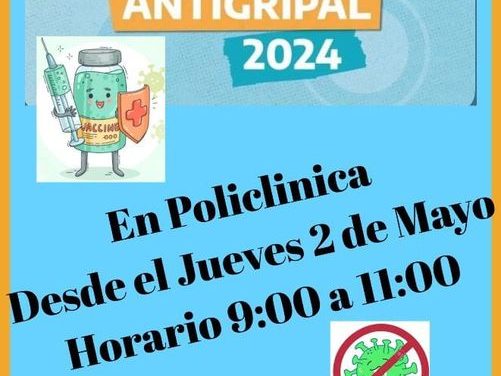 Vacunación en Ismael Cortinas