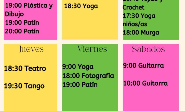 Cursos en el Municipio A