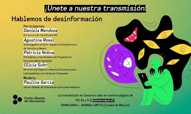 Panel online «Hablemos de desinformación»