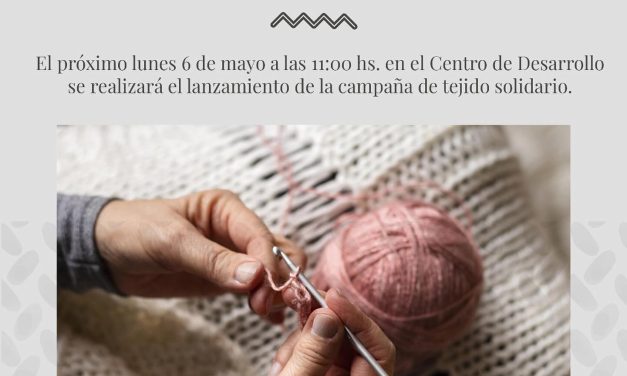 Jornada de Tejido Solidario: ¿dónde se llevará a cabo?