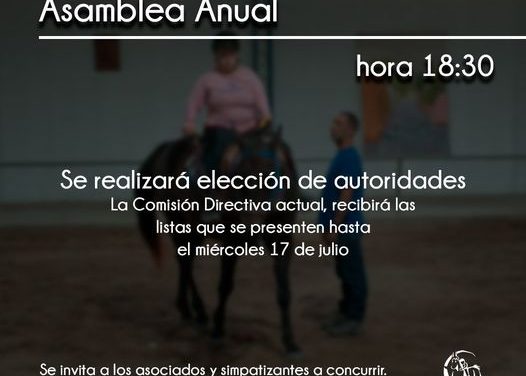 Asamblea en Centro de Rehabilitación Ecuestre «El Tornado»