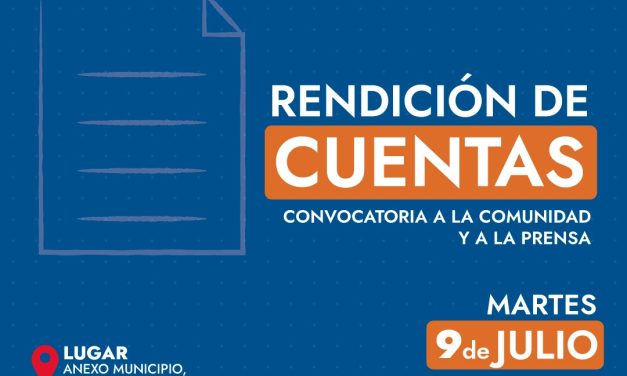 Rendición de Cuentas anual del Municipio de Juan Lacaze