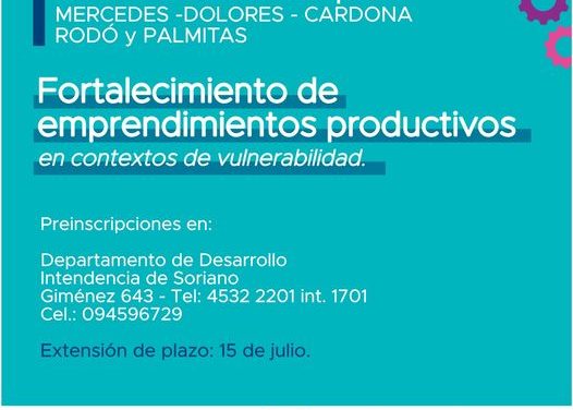 Programa dirigido a emprendedores en situación de vulnerabilidad: inscripción vence este lunes 15