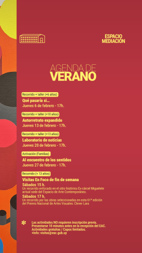 agenda de verano EAC