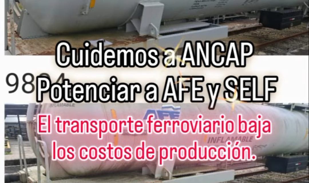Unión Ferroviaria reclama reactivar el transporte ferroviario de combustible y cemento