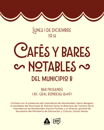 Cafés y Bares Notables del Municipio B